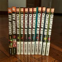 Manga Chainsaw Man Tomes 1-11 Tatsuki Fujimoto bon état