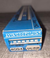 Märklin Leerkarton / OVP 1 Stück, Nr. 4094, D-Zug Wagen