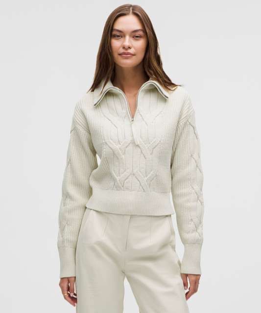 Lululemon Pulls & Sweat-shirts: Lululemon cable-knit sweater – D'occasion à Steffisburg par val_52y6