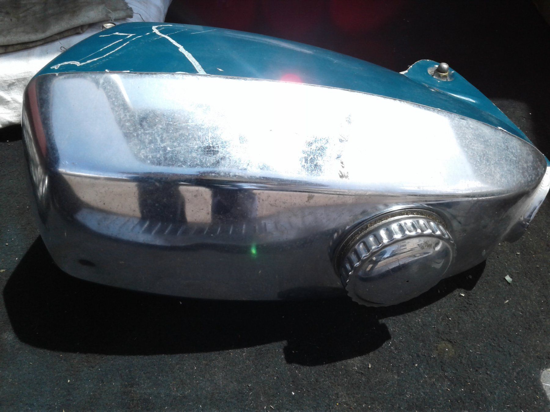 Puch Parti ricambio per ciclomotori: Puch Sport Lochtank – Usato da Lachen SZ venduto da lachen49 1