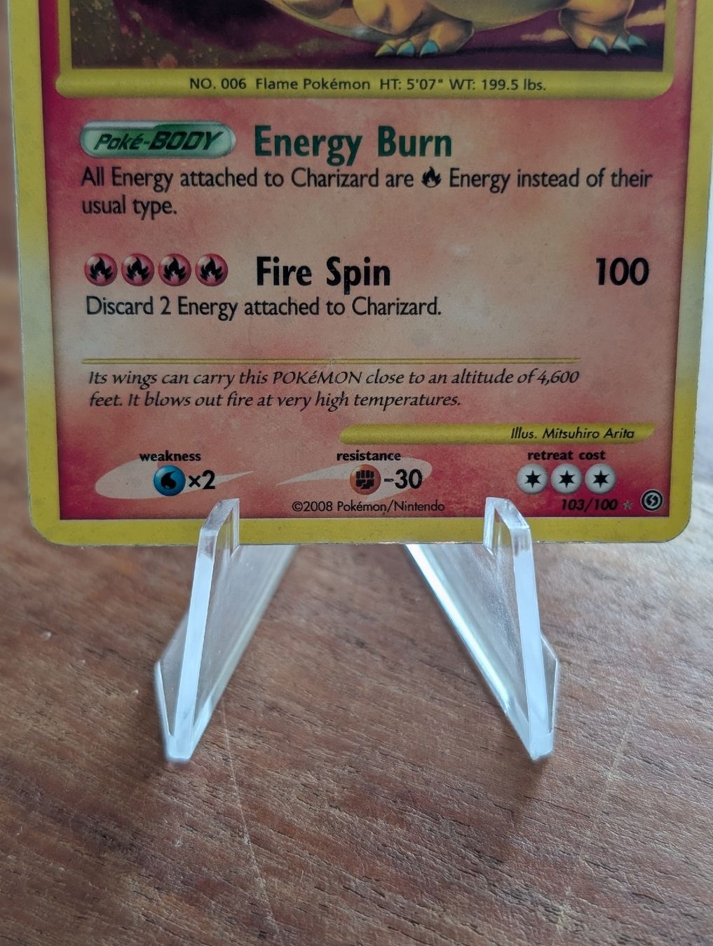 Pokémon Carte collezionabili: Pokémon Karte Charizard Stormfront Holo – Usato da Beromünster venduto da sonyyl 3