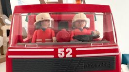 Playmobil Feuerwehr-Leiterfahrzeug 3879 von 1996
