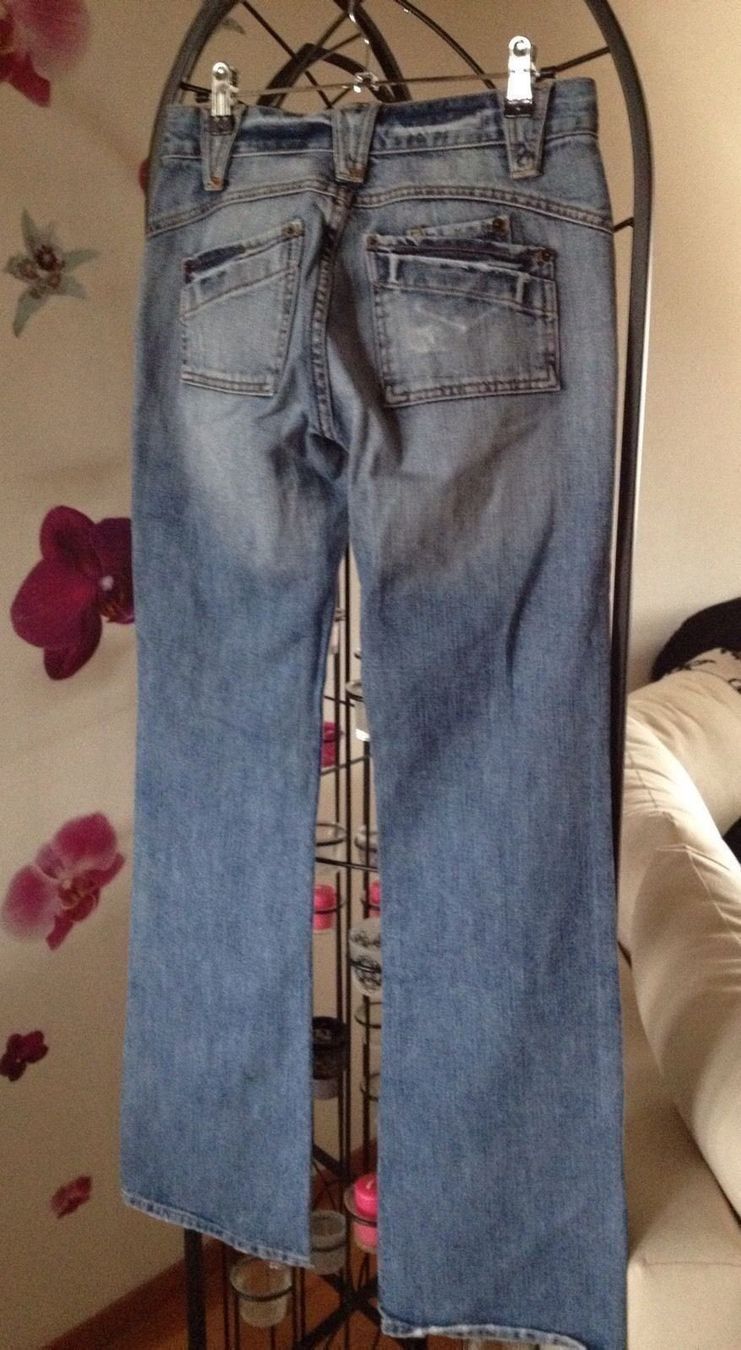 Jeans: jean boyfriend USED JEANS 34/36 – Usato da Genève venduto da Libellule477