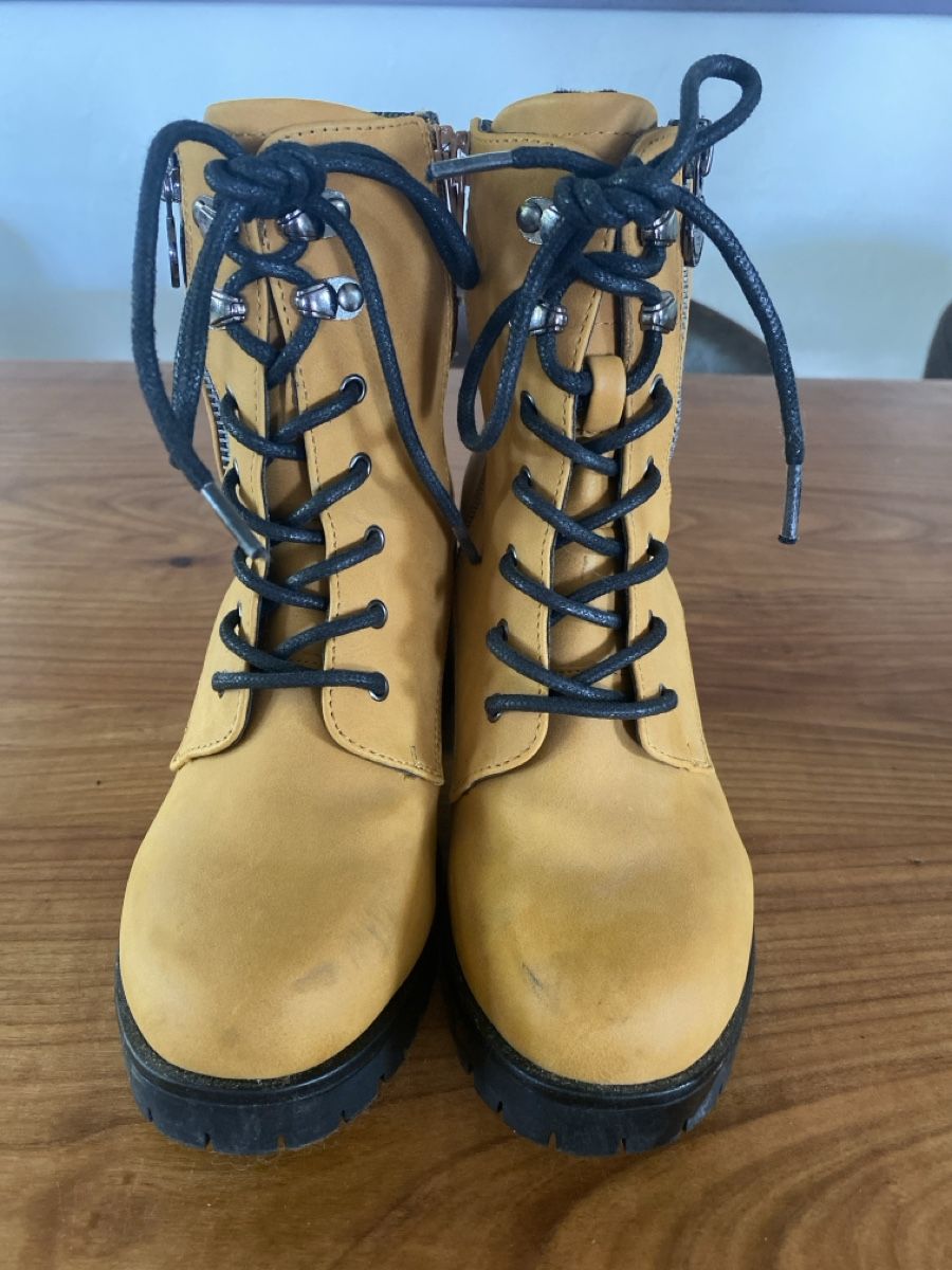 Scarpe da donna: Stiefel Dockers Senfgelb – Usato da Beinwil (Freiamt) venduto da Sunshineinthemorning 1