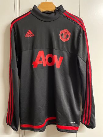 MANCHESTER UNITED Langarm Training Jäckli / Sweatshirt Gr. L
