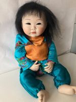 Porzellan Japanerli Künstlerpuppe Handmodelliert