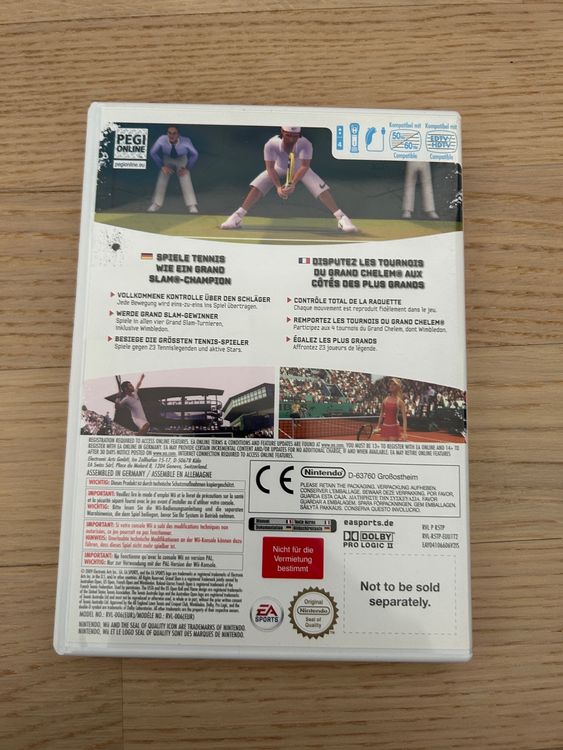 Grand Slam Tennis (Wii) (Gebraucht) In Herisau F&uuml;r CHF 8 &ndash; Mit Lieferung Auf Kaufen