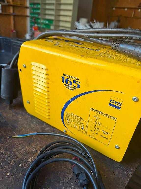 Postes à souder: Schweissgerät gysmi 165 inverter advanced arc dynamic – D'occasion à Sursee par man_t6lz