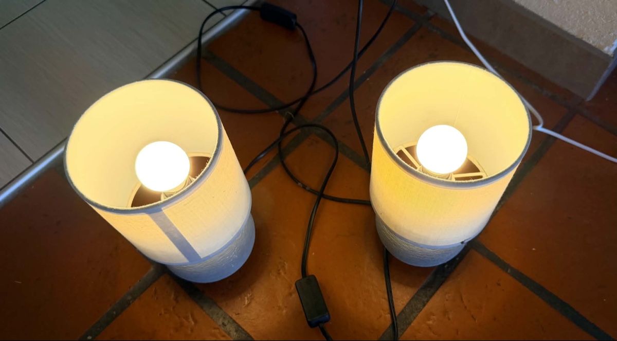 Lampade: Lampes de chevet grises – Usato da Boncourt venduto da kev_wb77 3