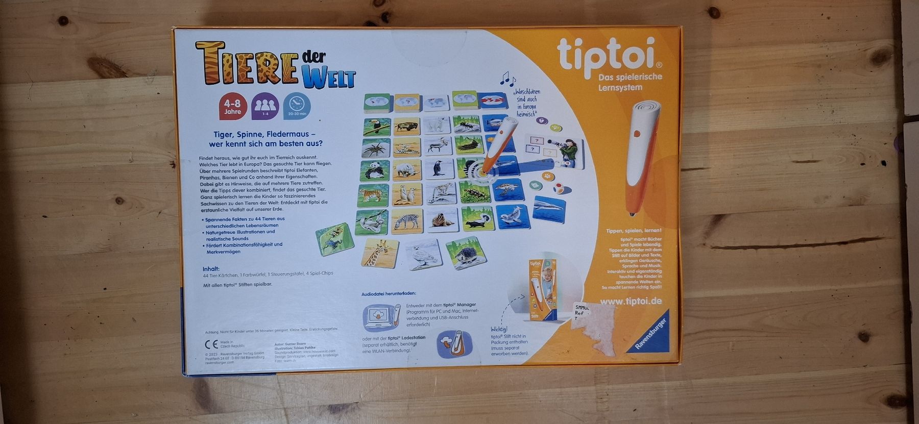 Ravensburger Giochi: Tiptoi "Tiere der Welt", NEU OVP! – Nuovo e nell'imballaggio originale da Niederstocken venduto da Cocos_nut 1