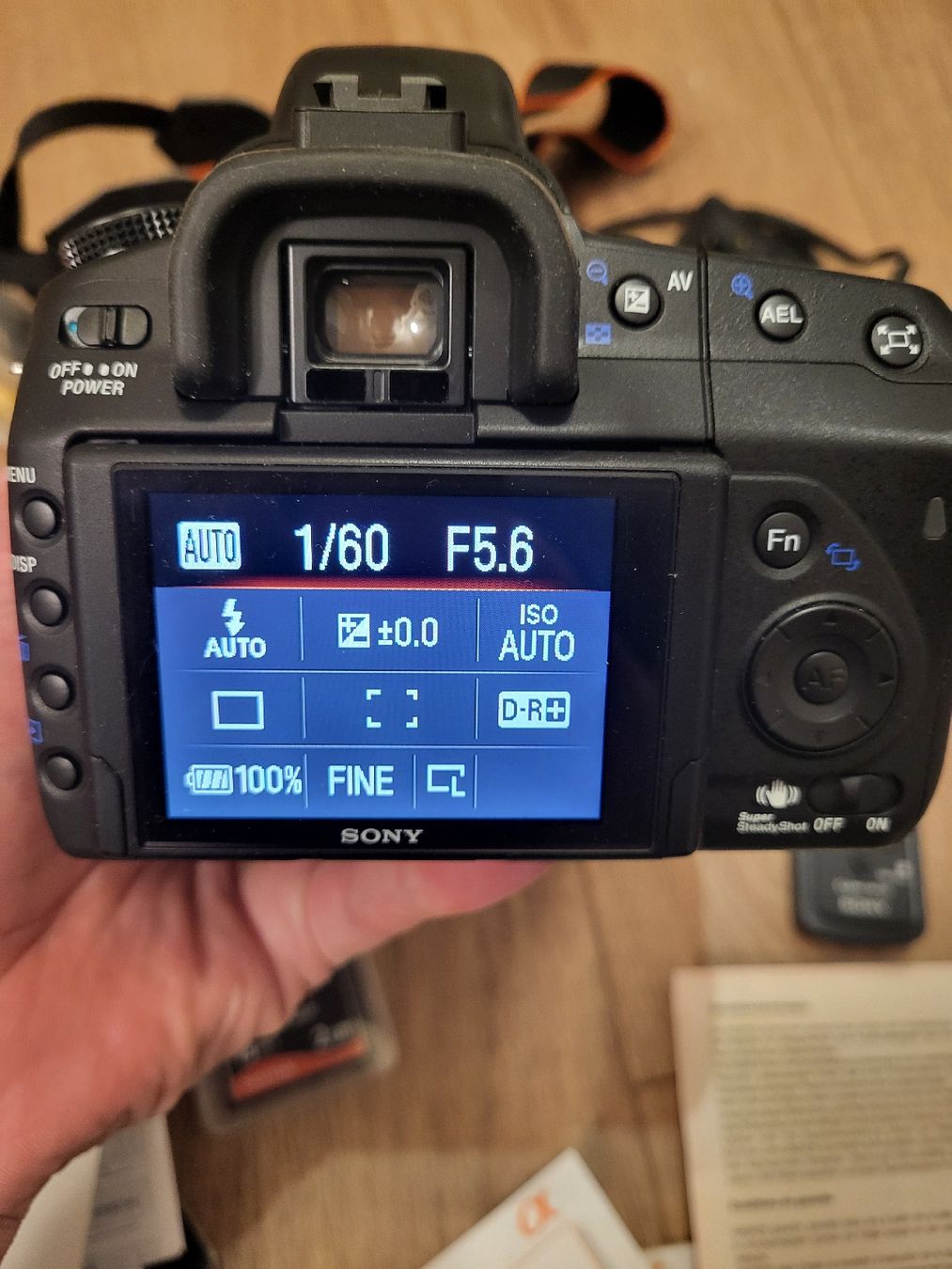 Sony Kamera: Sony Alpha 350 Spiegelreflexkamera mit Objektiv a350 – Neu (gemäss Beschreibung) aus Allschwil von Uhrenbinz 4