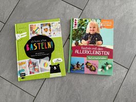 Zwei Bastelbücher - Naturmaterialen - ab 2 J
