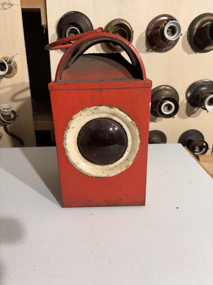 Lampes: Alte Baustelle lampe  – D'occasion à Escholzmatt par sukides55