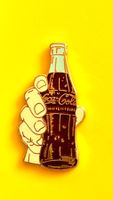 Pin coca cola bouteille