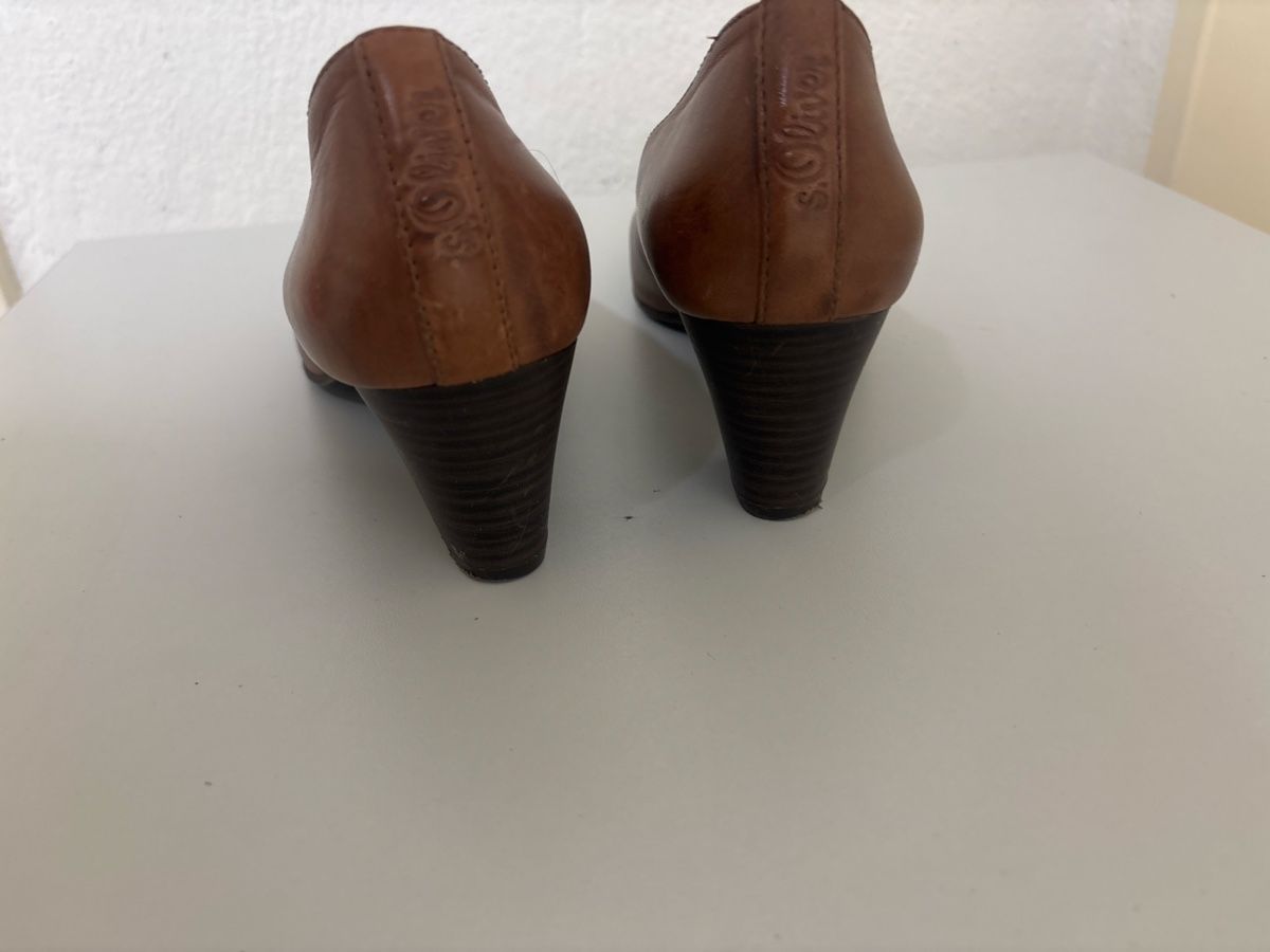 S.Oliver Scarpe da donna: S.Oliver Leder Pumps, hellbraun, Gr. 39 – Nuovo (secondo la descrizione) da Wallisellen venduto da ASZT 3