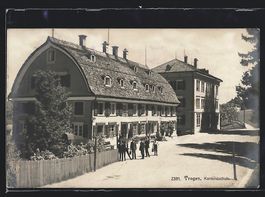 Trogen, Strassenpartie bei der Kantonssc