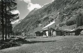 Saas Almagell   VS  -   ZERMEIGGERN  am Weg nach Mattmark