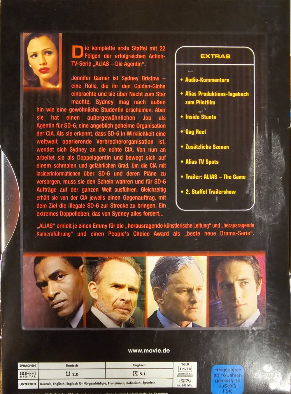 Tutti i DVDs: Alias - Die Agentin - Staffel 1 – Usato da Wahlen b. Laufen venduto da Cg10 1