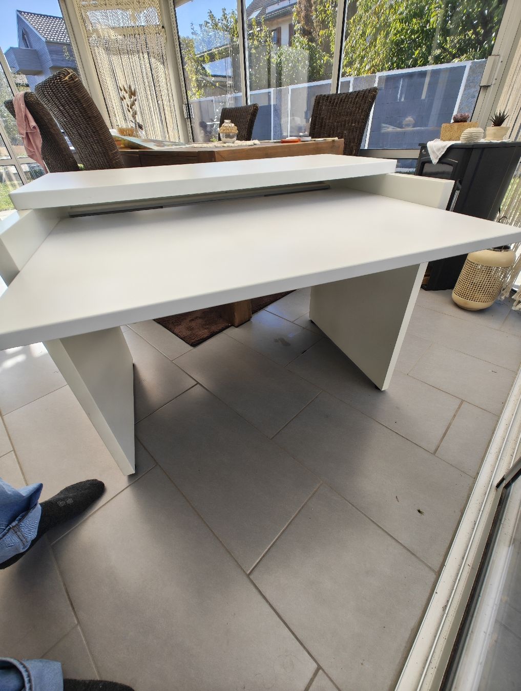 Tavoli: Weisser moderner Tisch!! – Usato da Boniswil venduto da Alessio42 4