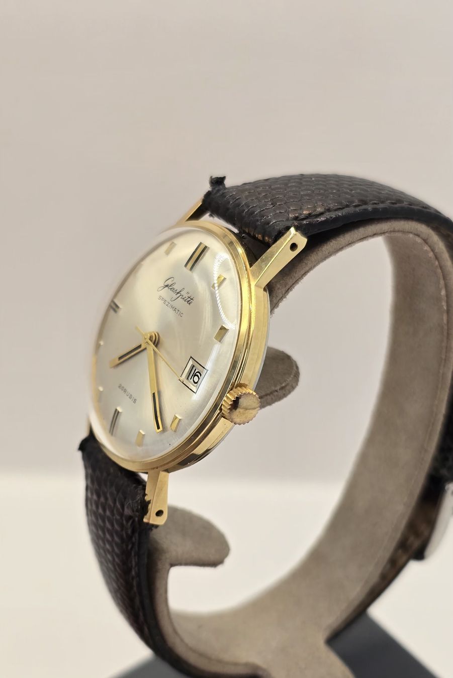 Glashütte Orologi: Glashütte Spezimatic Hand-wind Date 34,3mm – Usato da Minusio venduto da AGSuhren 2
