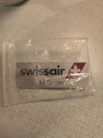 Badge nominatif original SWISSAIR – M. Soper – aviation