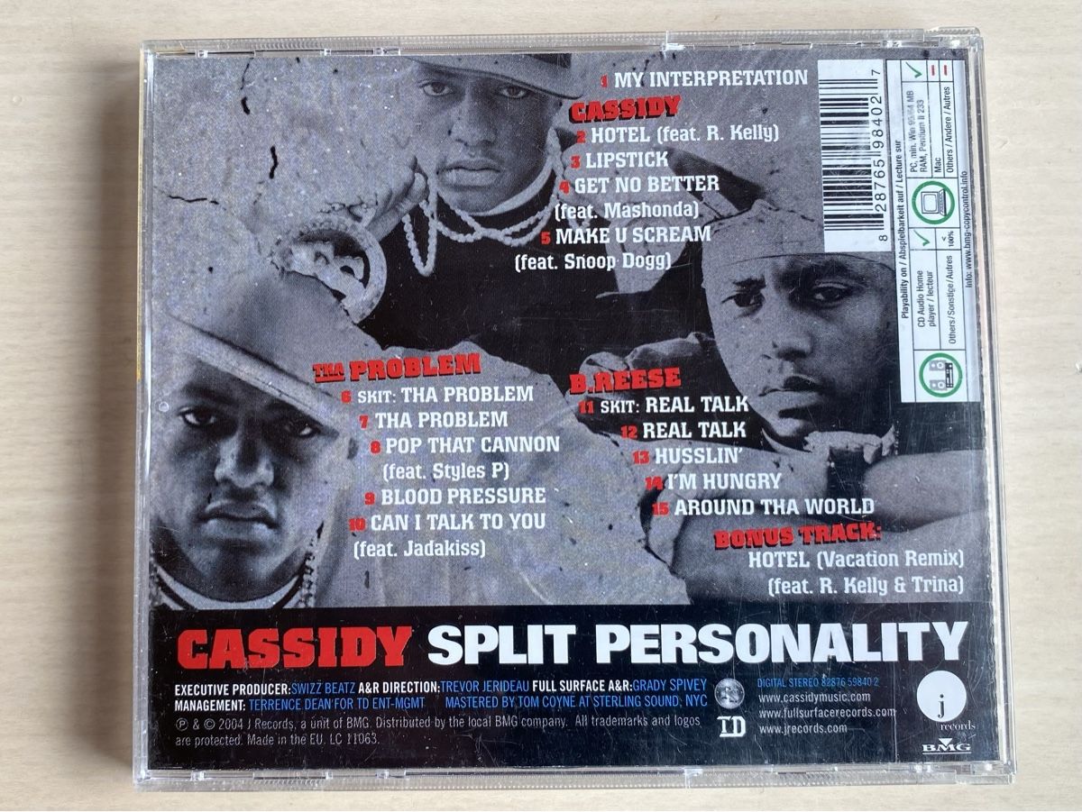 CD: Cassidy - Split Personality (CD) – Usato da Oberried Brienz venduto da Chyara 1