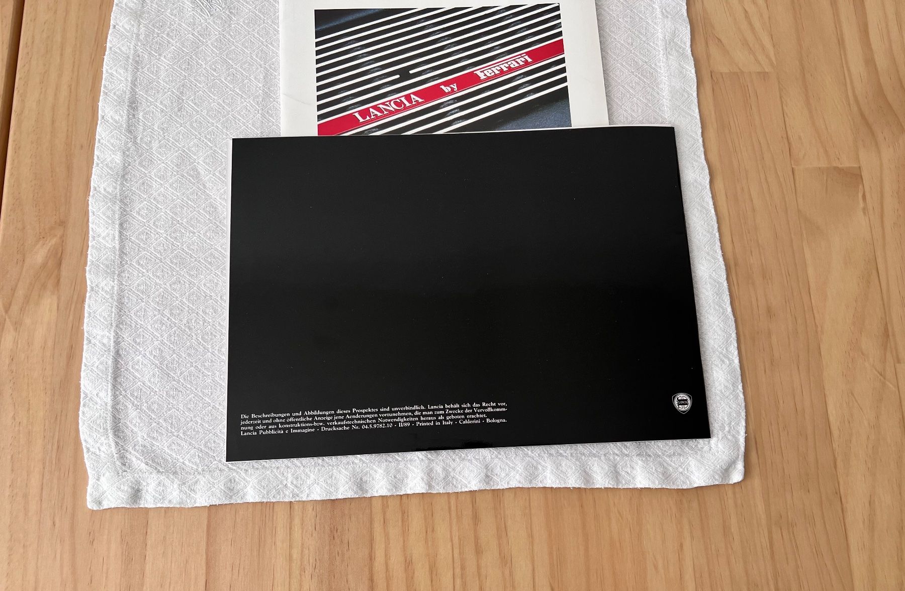 Lancia Dokumente: LANCIA THEMA 8.32 Verkausfsprospekt – Neu (gemäss Beschreibung) aus Münchenbuchsee von Volver64 6