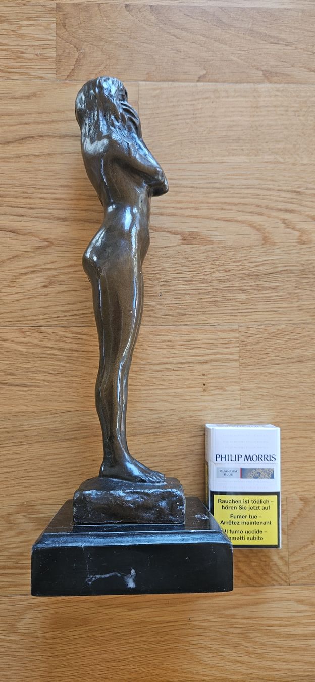 Skulpturen & Statuen: Statuette Bronze Marmorsockel – Gebraucht aus St. Margarethen TG von Mobi7 3