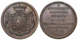Rom, Sedisvakanz, Medaille 1823, Prince Agostino II Chigi