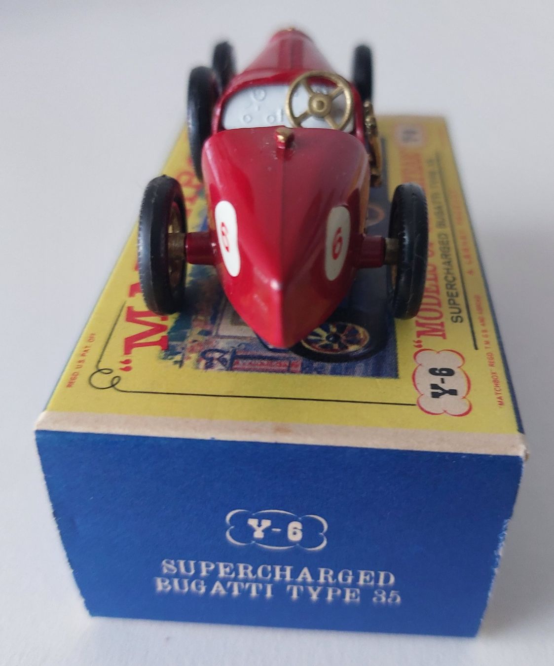 Matchbox Voitures modèles: Matchbox Yesteryear Y-6 Bugatti Type 35 mit Box – D'occasion à Schenkon par Elbarto007 5