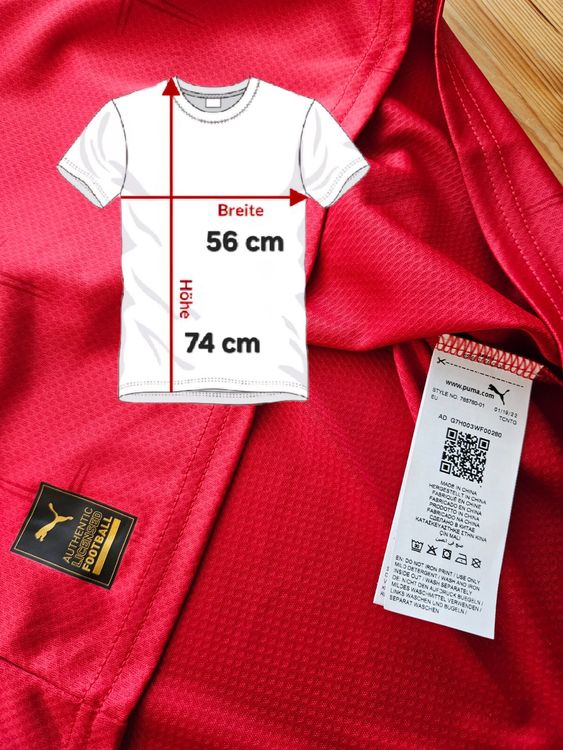 Puma Maillots de corps & Pantalons: Serbien Trikot Puma NEU Grösse L Fussball – Neuf (Voir description) à Niederrohrdorf par United-Village-Trade 7