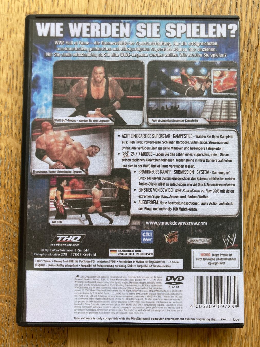 Jeux: PS2 Spiel - Smackdown vs Raw 2008 – D'occasion à Anglikon par pap_8k9v 1