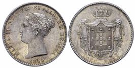 Portugal, Maria II., 1000 Reis 1844