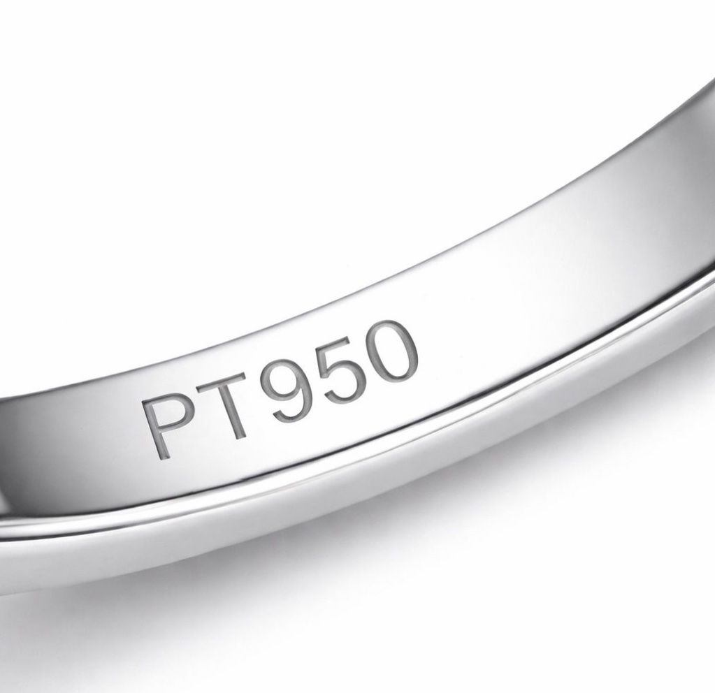 Anelli: Bague platine 3ct – Nuovo (secondo la descrizione) da Montreux venduto da dahlerm 1