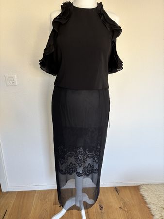 Schwarzes Dolce&Gabbana Rock Gr.S Spitze Sommer leicht