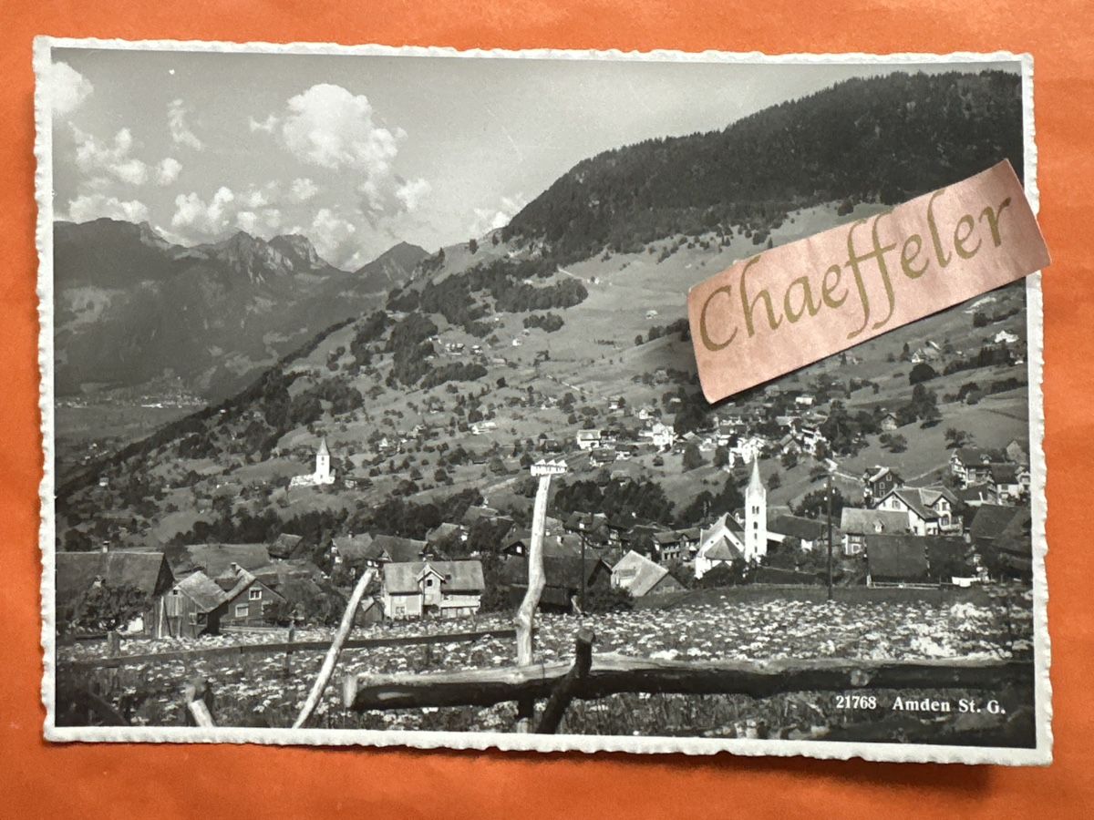 Cartes postales: Ansichtskarte Amden St.G. 21768 – D'occasion à Zürich par Chaeffeler