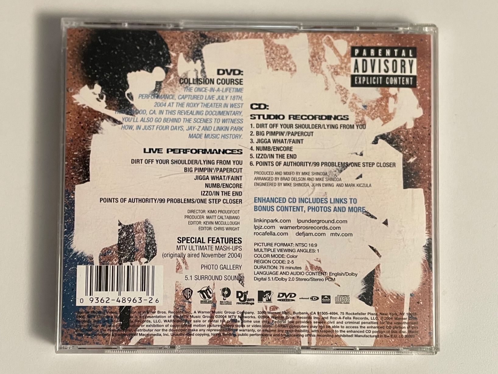 CD: Linkin Park Jay-Z - Collision Course – Usato da Muri b. Bern venduto da AdidasCollector 1