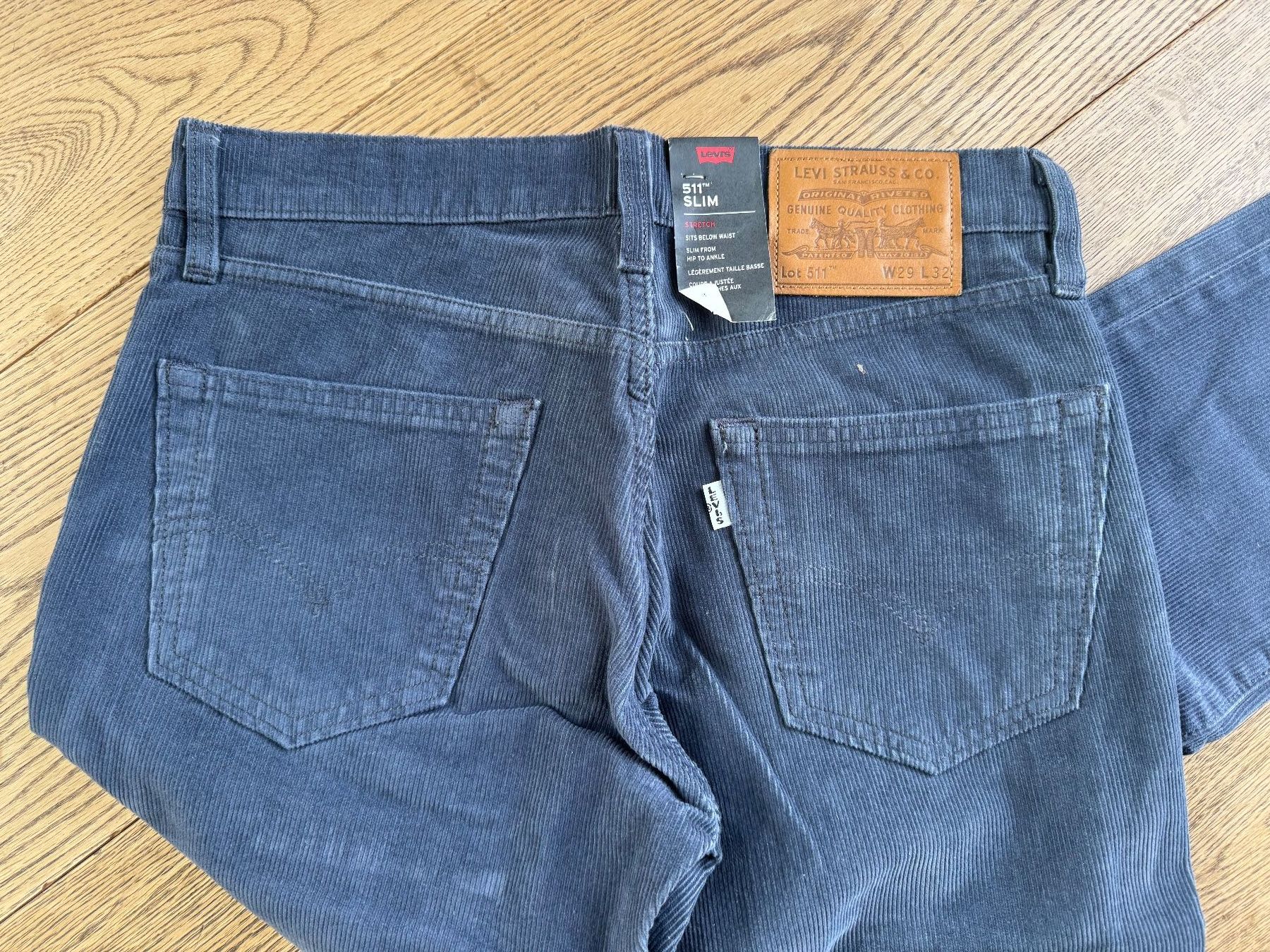 Jeans: Hose, cord, Levis  **NEU**  29/32 – Gebraucht aus Stettfurt von outlet72 3