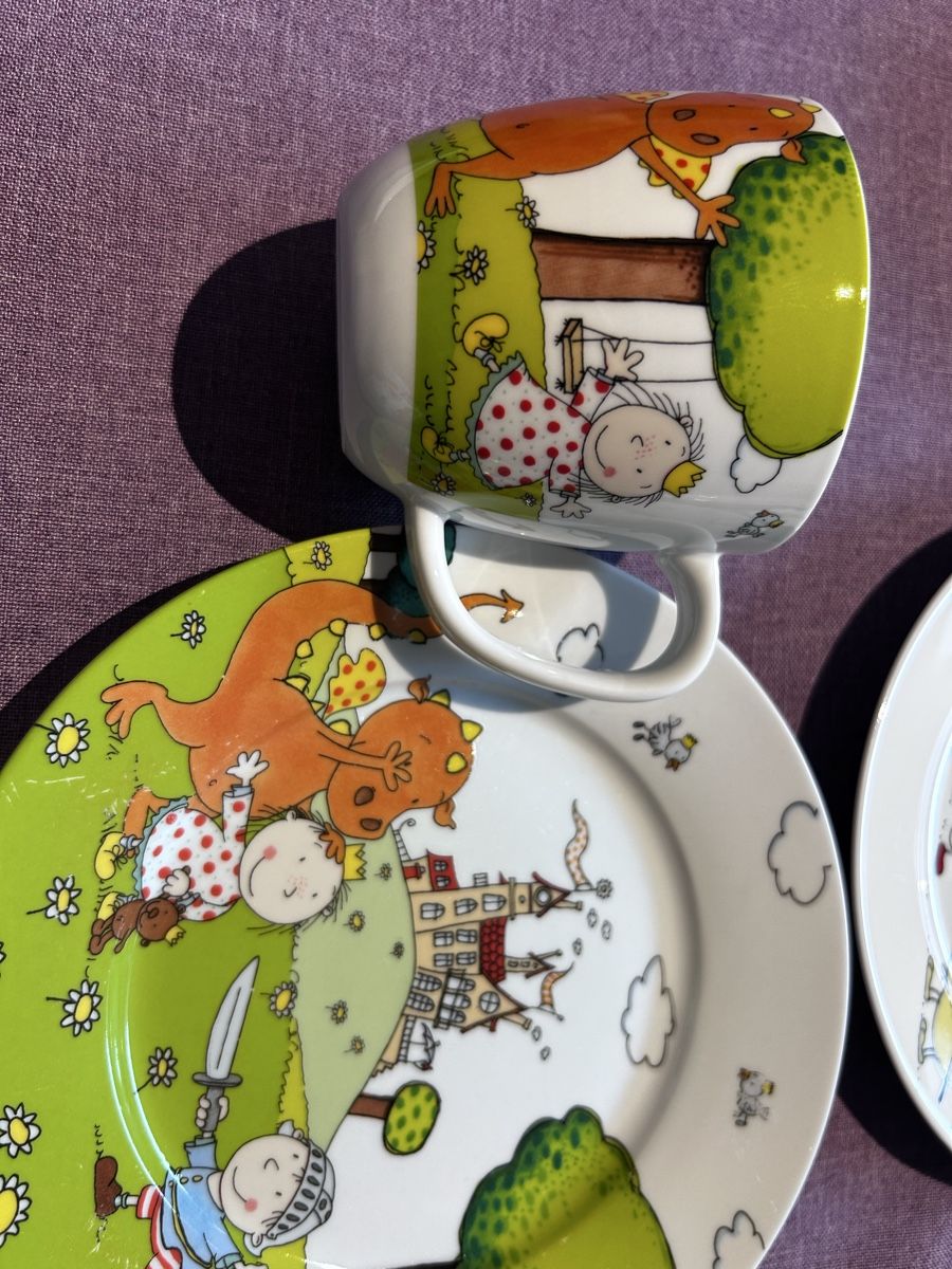 WMF Set di piatti: Kindergeschirr Auerhahn WMF – Usato da Heiligkreuz (Mels) venduto da Oldtimerfan03 4