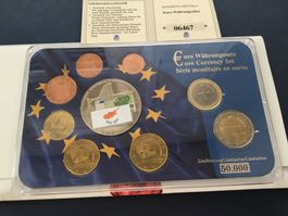 Euro münzsatz Zypern ,premium Ausgabe mit Medaille,neusilber