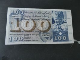 Schweiz 1969,  100 Franken