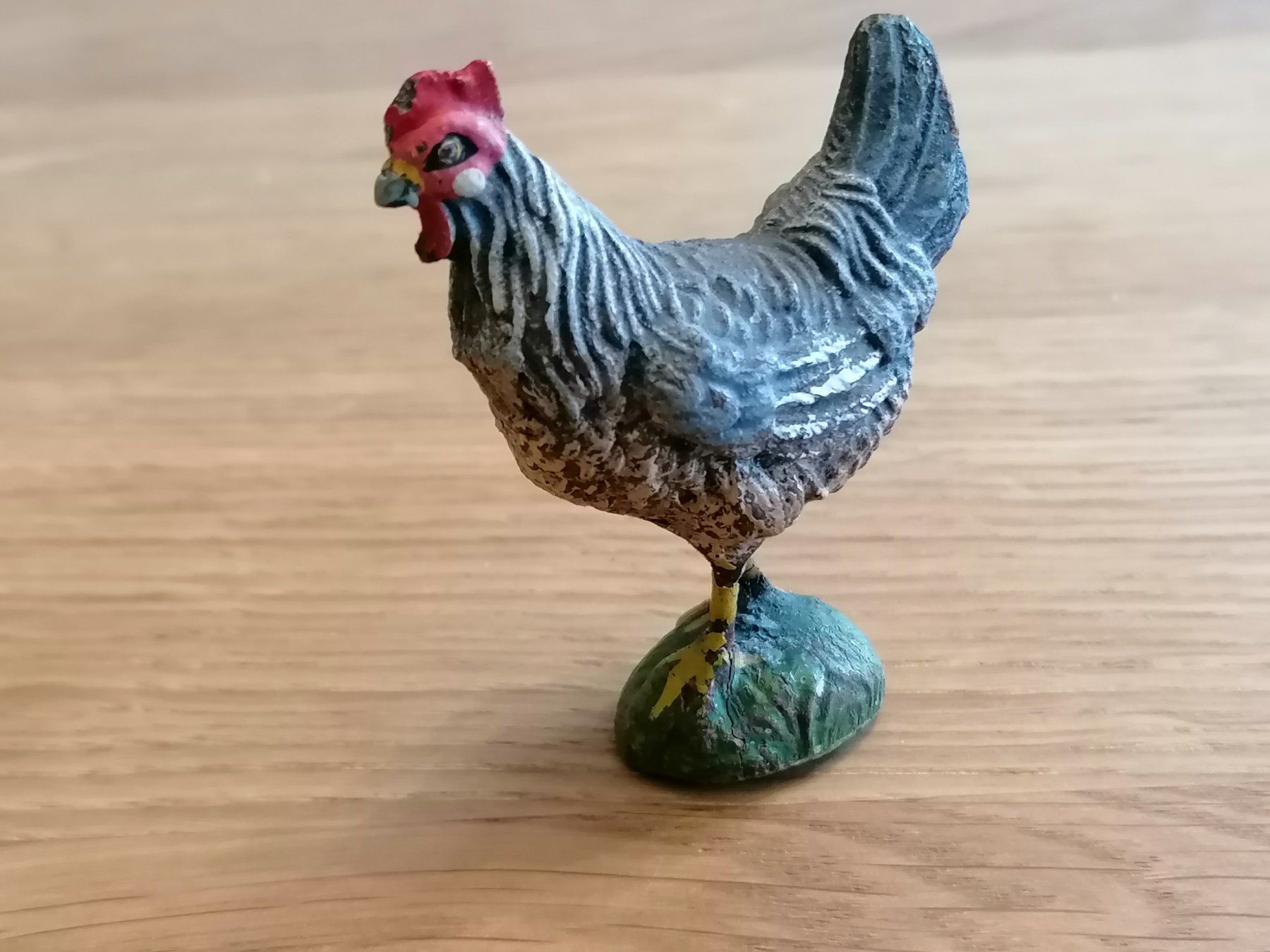Elastolin Giocattoli: Elastolin Tierfigur - Huhn – Usato da Basel venduto da vintagecollector