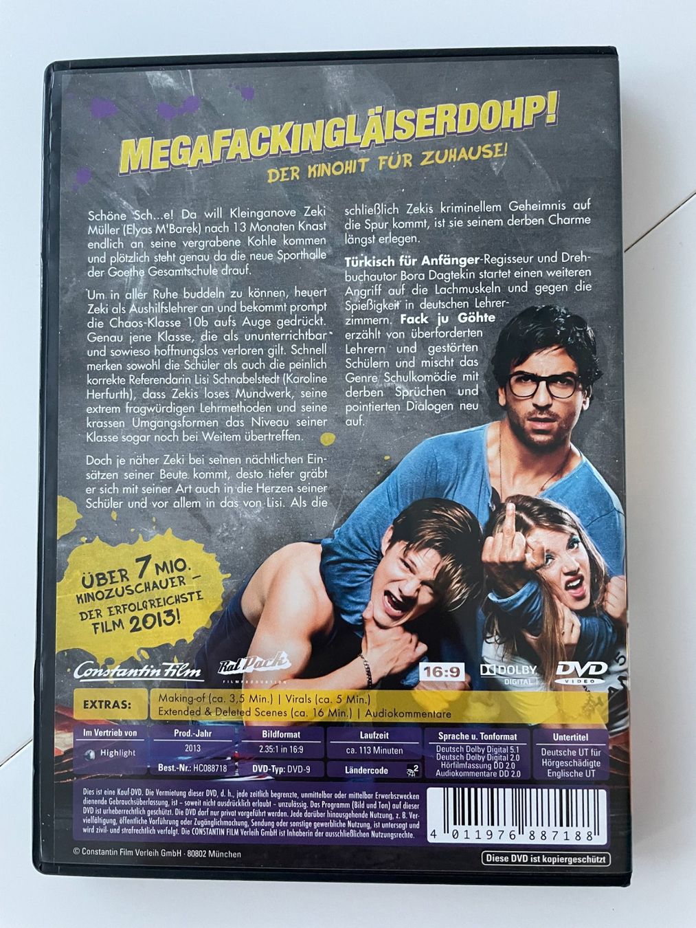 Alle DVDs: DVD "Fack Ju Göthe" – Gebraucht aus Lachen SZ von portbrin 1