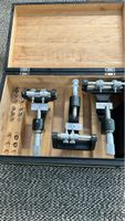 3x Mikrometer Messinstrumente Set inkl. Koffer guter Zustand