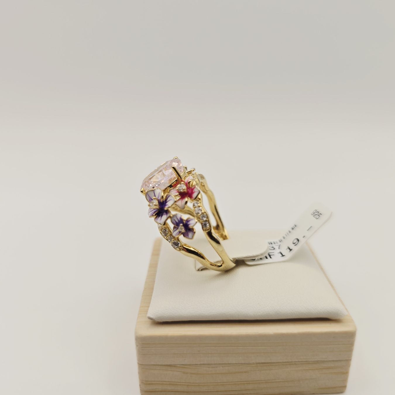 Ringe: Silber Ring 925 Blumen Emaille Gr 55 – Neu und originalverpackt aus Stein am Rhein von JuwelierSteinbock.CH 3
