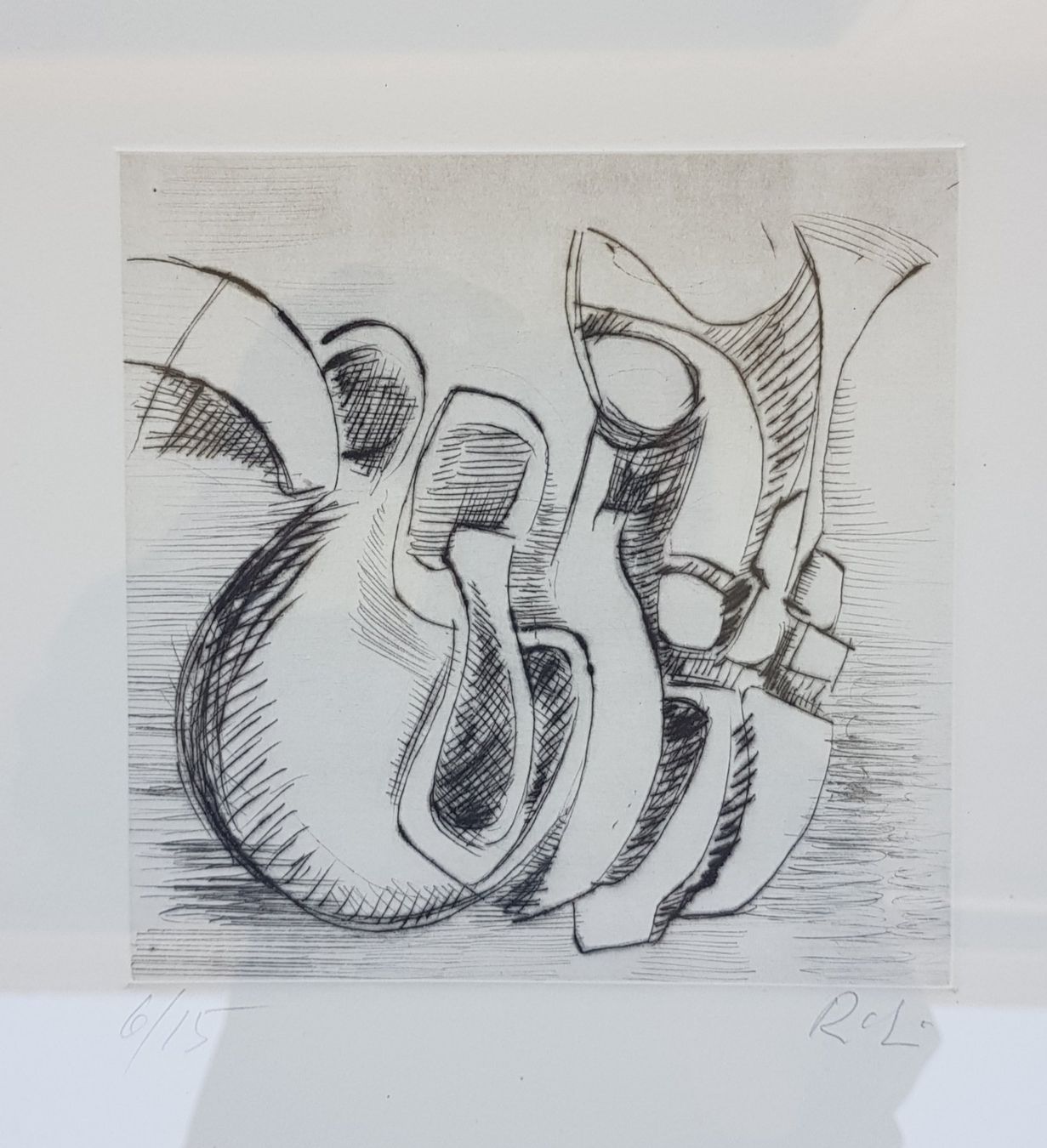 Grafiken & Lithographien: Robert Lienhard, Radierung – Gebraucht aus Aldesago von Ivo47x 1