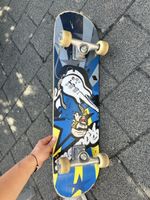 Skateboard bunt mit grafischem Aufdruck guter Zustand