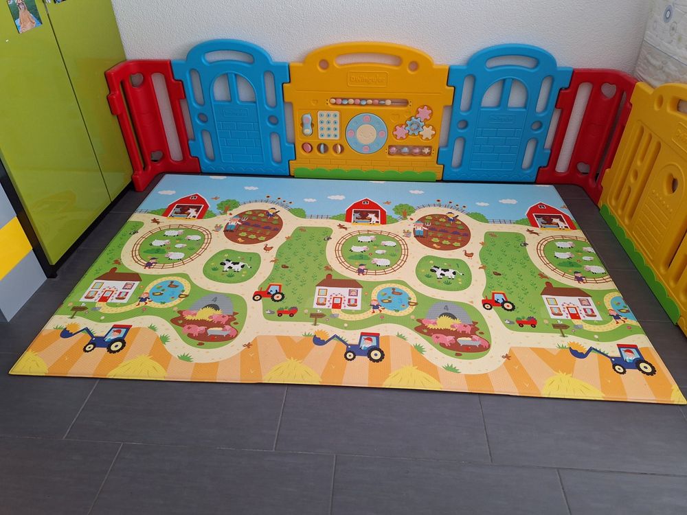 Dwinguler Spielmatte und Castle (Laufgitter) Kaufen auf Ricardo