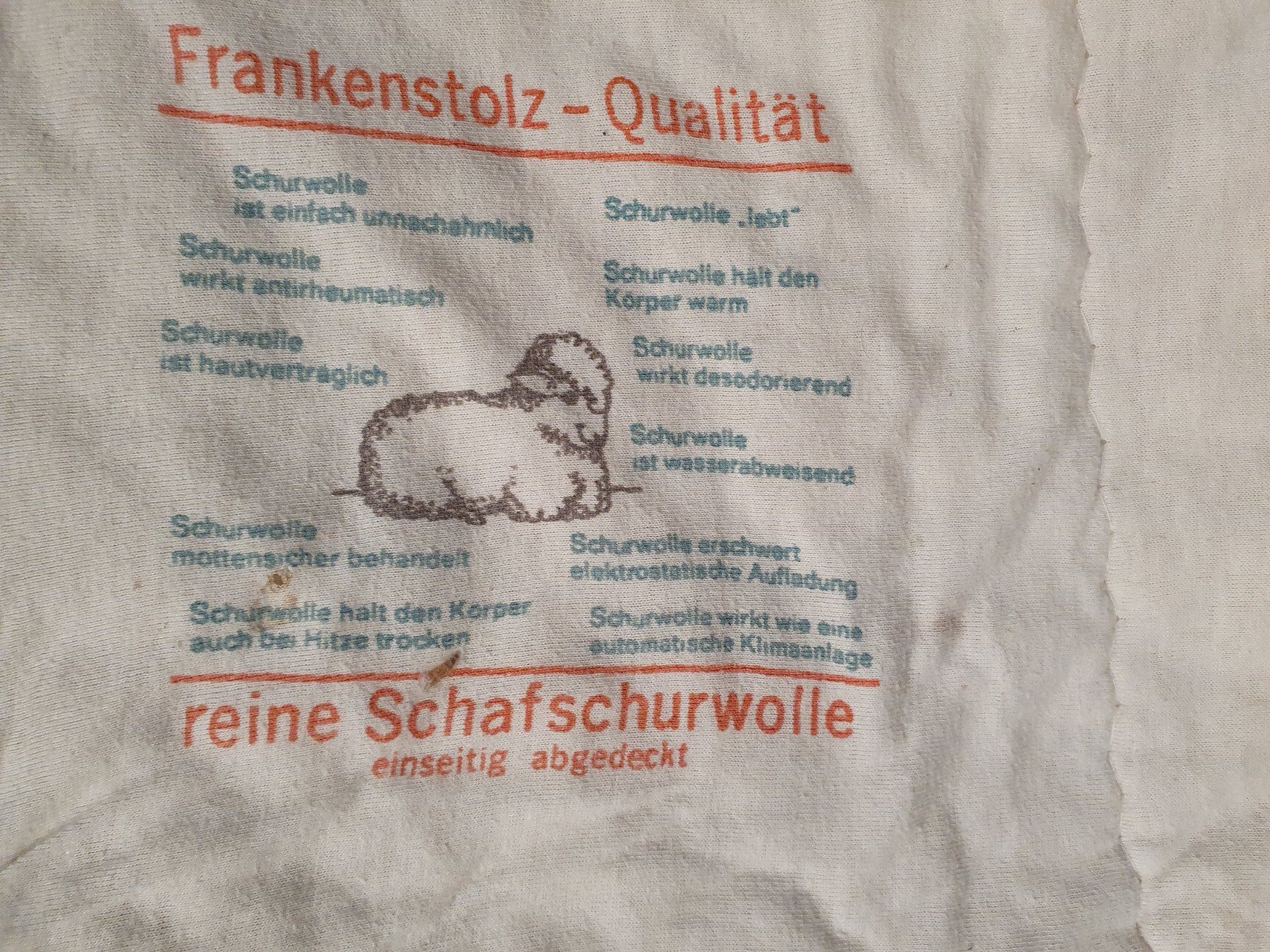 Decken: Schafschurwollendecke 130 x 180 – Gebraucht aus Zürich von loosebone 1