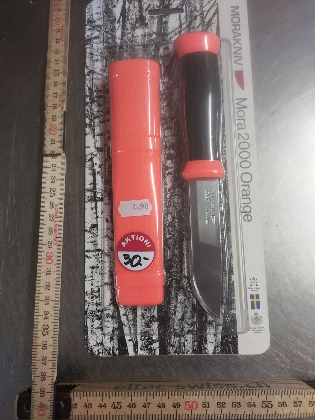 Accessori: Mora 2000 Orange Messer, Neu, ab 30.- statt 44.90! – Nuovo e nell'imballaggio originale da Wettingen venduto da Bwalti